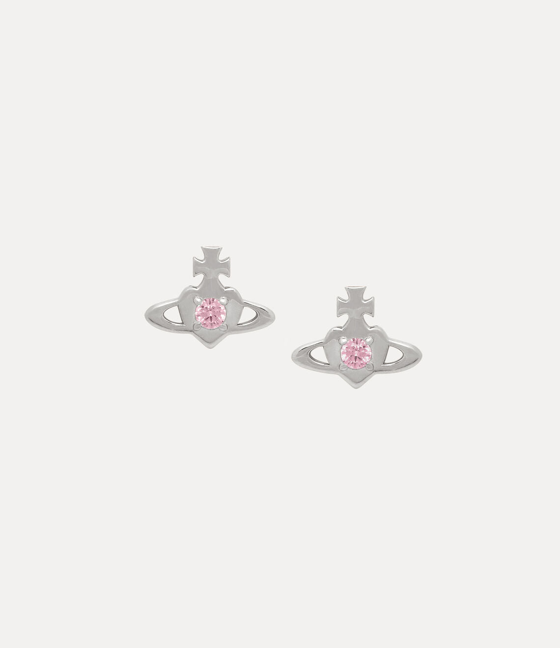 （現貨！）Vivienne Westwood Noella Earrings 愛心土星純銀耳環（共2色！）