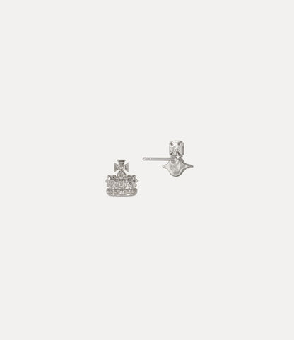 Vivienne Westwood Mini Charm Earrings 土星皇冠耳環（共2色！）