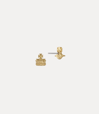 Vivienne Westwood Mini Charm Earrings 土星皇冠耳環（共2色！）