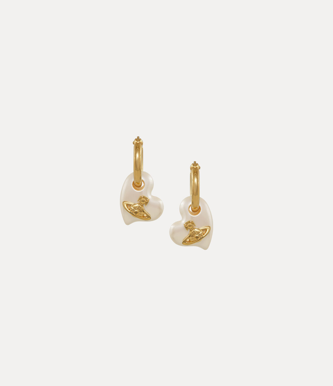 （現貨！）Vivienne Westwood Florentia Earrings 珍珠愛心立體土星耳環 項鍊（多色！）