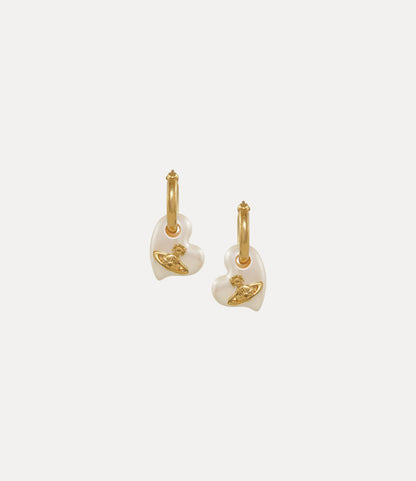 （現貨！）Vivienne Westwood Florentia Earrings 珍珠愛心立體土星耳環 項鍊（多色！）