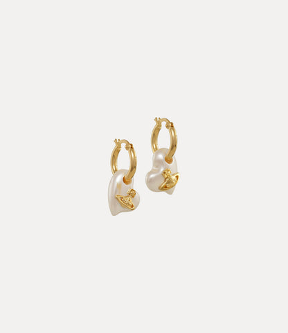 （現貨！）Vivienne Westwood Florentia Earrings 珍珠愛心立體土星耳環 項鍊（多色！）