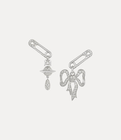 Vivienne Westwood Lilith Pendant Earrings 夢幻蝴蝶結別針耳環