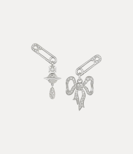 Vivienne Westwood Lilith Pendant Earrings 夢幻蝴蝶結別針耳環
