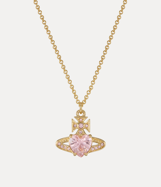 限時特價！Vivienne Westwood Ariella Necklace 愛心水晶土星項鍊 （共4色！）