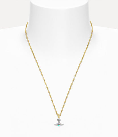 Vivienne Westwood Man. New Petite & Tiny Aurora Orb Pendant Necklace 限定限量極光撞色立體土星小號中號項鍊