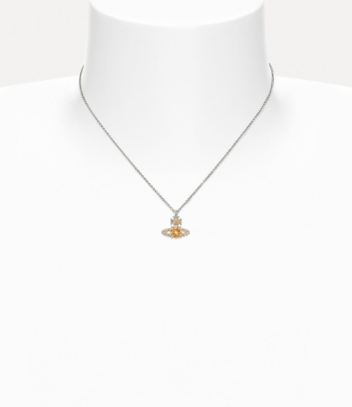 Vivienne Westwood Ismene Necklace 爆閃水晶土星項鍊 （共3色！）