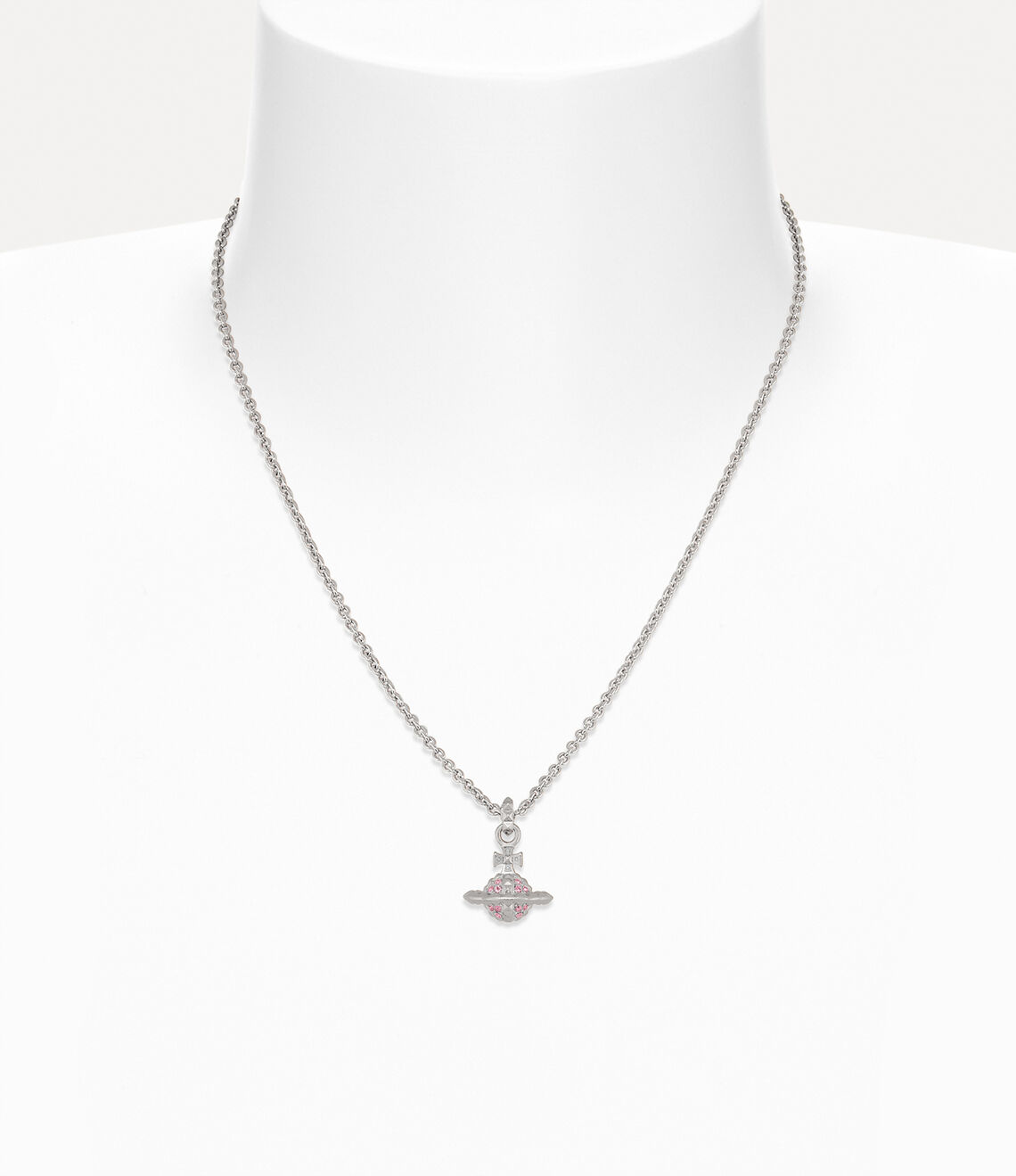 Vivienne Westwood Mayfair Small Orb Necklace 卯釘水晶立體土星項鍊（共3色！）