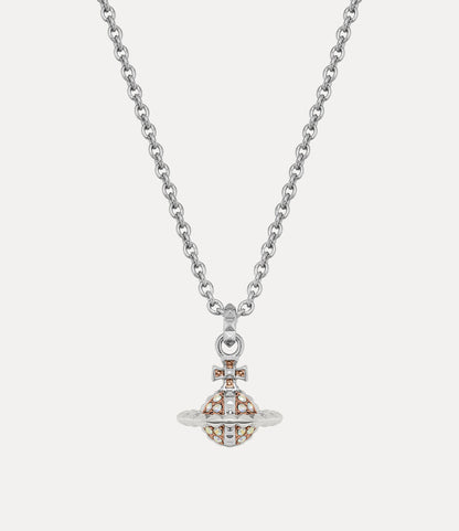 Vivienne Westwood Mayfair Large Orb Pendent Necklace 卯釘水晶立體大土星項鍊 （共3色！）