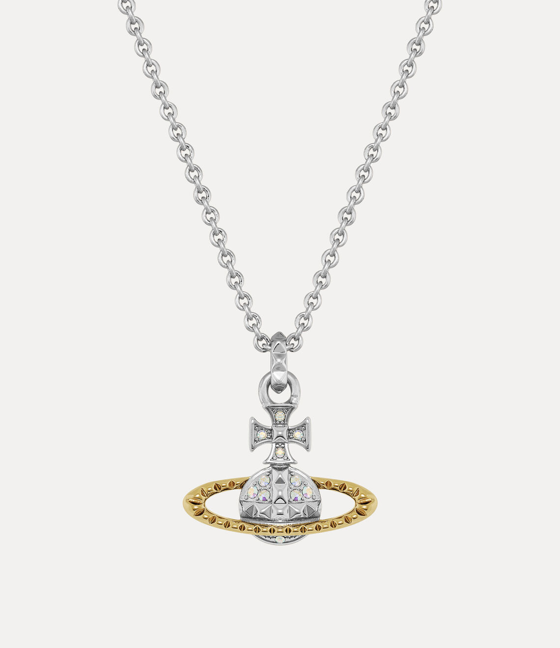 Vivienne Westwood Mayfair Necklace 卯釘水晶土星項鍊（共5色！）