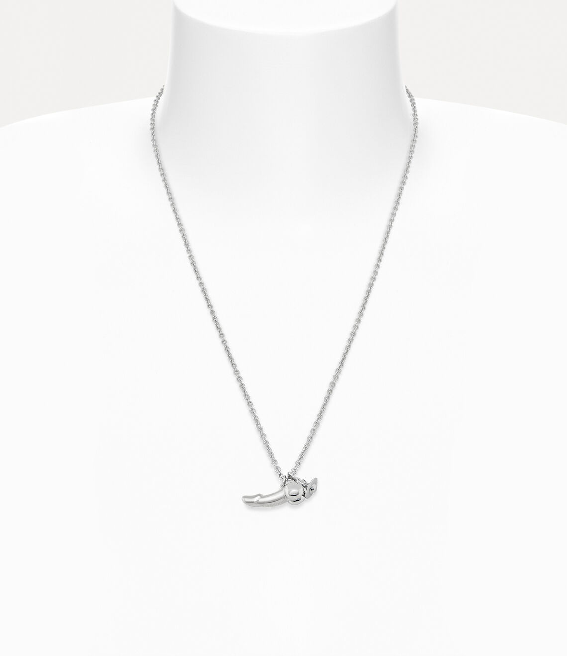 Vivienne Westwood 925 Silver Penis Pendant Necklace 純銀立體陰莖項鍊 (2種長度！）