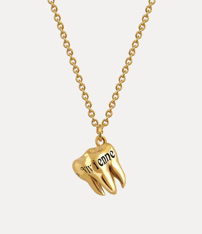 Vivienne Westwood Rima Teeth Necklace 立體牙齒項鍊 （共2色！）