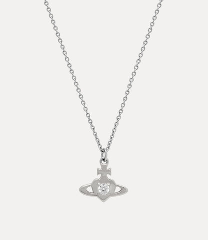 Vivienne Westwood Noella Necklace 愛心土星純銀項鍊