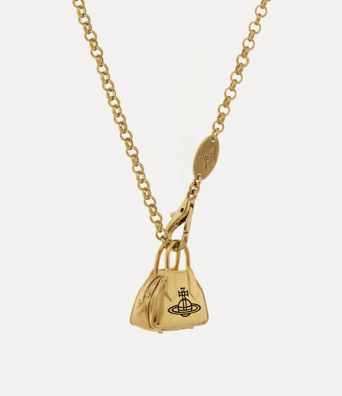 Vivienne Westwood Yasmine Long Pendant Necklace 保齡球包長項鍊
