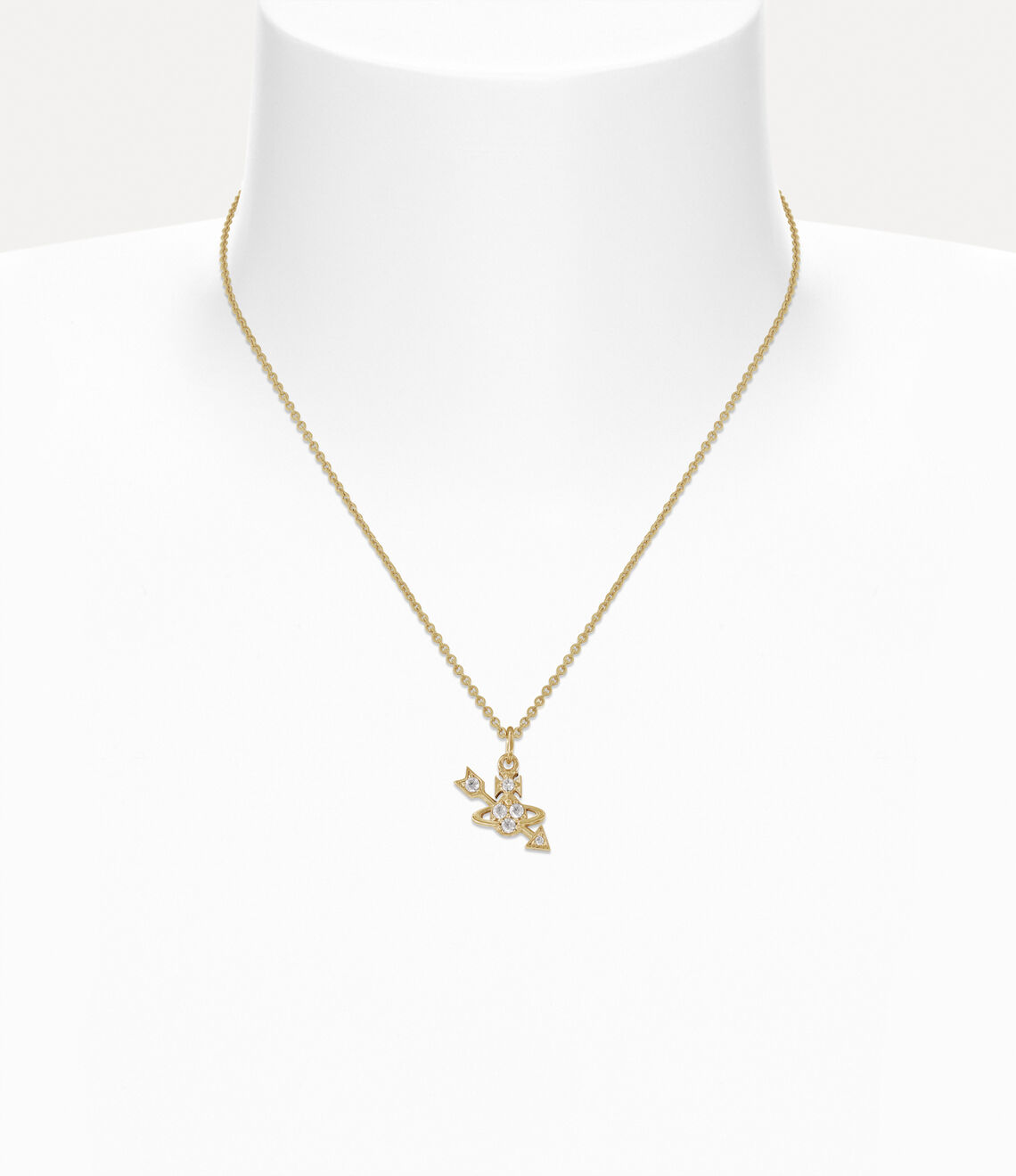Vivienne Westwood Kiri Necklace 邱比特純銀項鍊（共2色！）