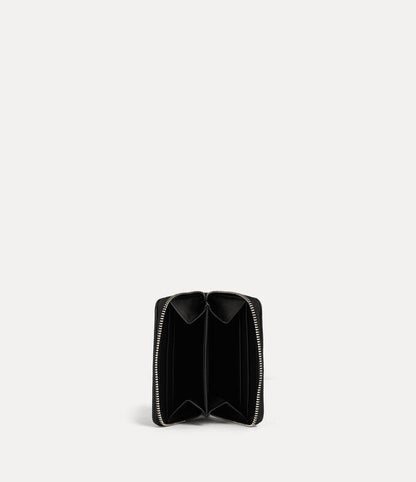 Vivienne Westwood Zip Coin Case 土星壓紋零錢包