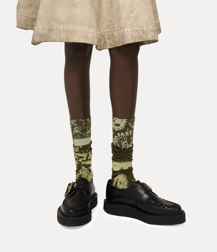 Vivienne Westwood Point Toe Monk Shoe