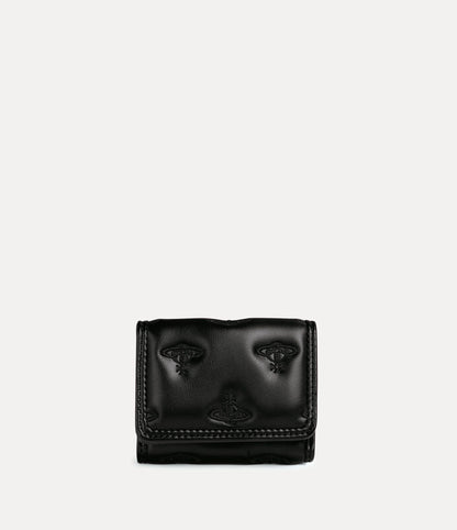Vivienne Westwood PU Wallet 土星壓紋三折短夾