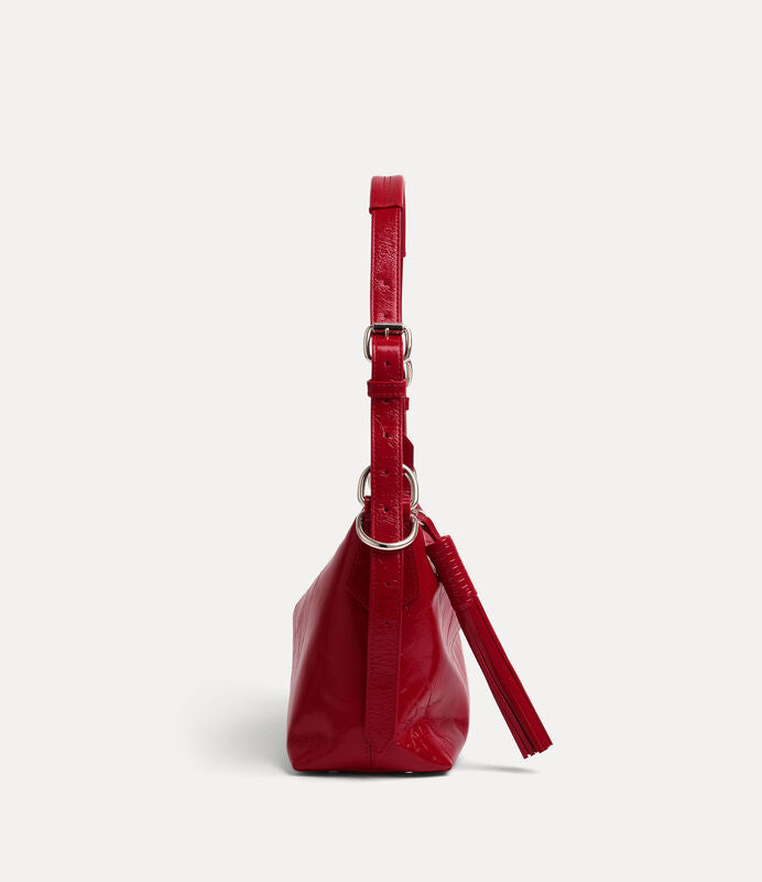 Vivienne Westwood Emma Bag 亮面漆皮肩背包（共2色！）