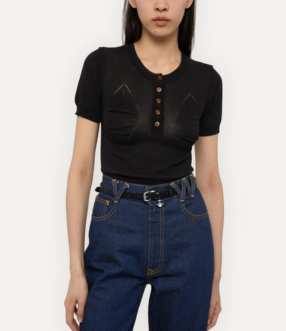Vivienne Westwood Mini Alex Belt 吊墜土星皮帶