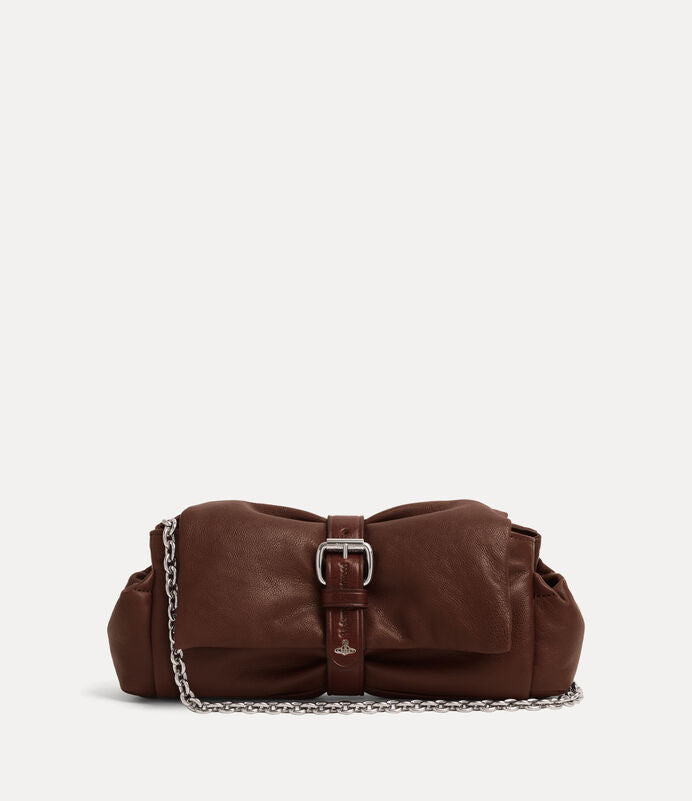 Vivienne Westwood Hazel Clutch Bag 羊皮土星肩背手提包