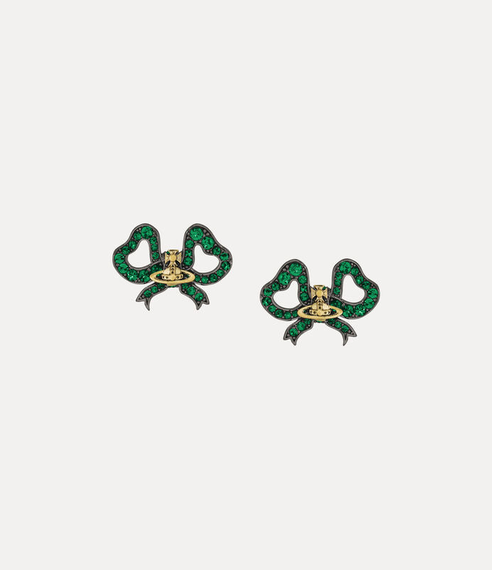 Vivienne Westwood Rigoberta Earring 經典土星蝴蝶結耳環