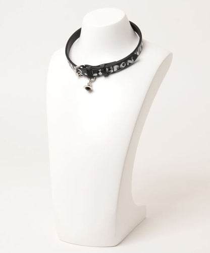 Vivienne Westwood Bristol Choker 經典立體土星皮革頸鏈