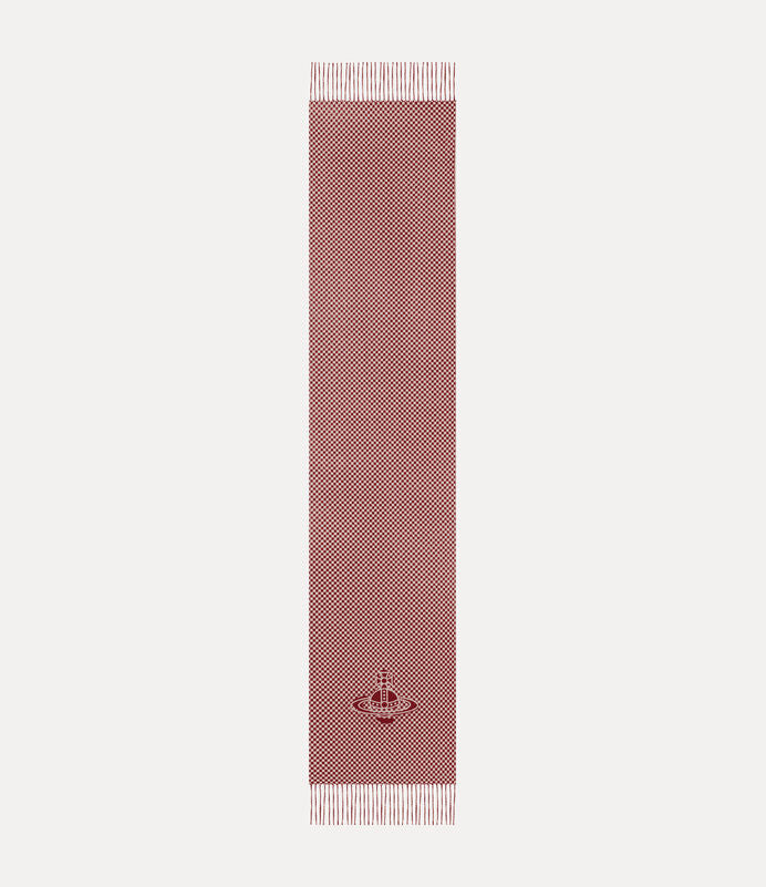 Vivienne Westwood Scarf 純羊毛棋盤格圍巾