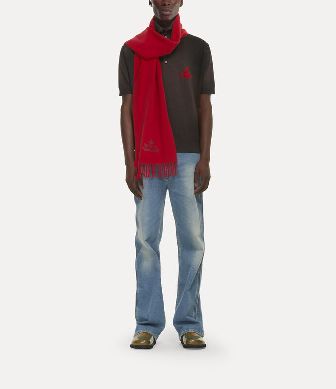 Vivienne Westwood Scarf 純羊毛素色圍巾