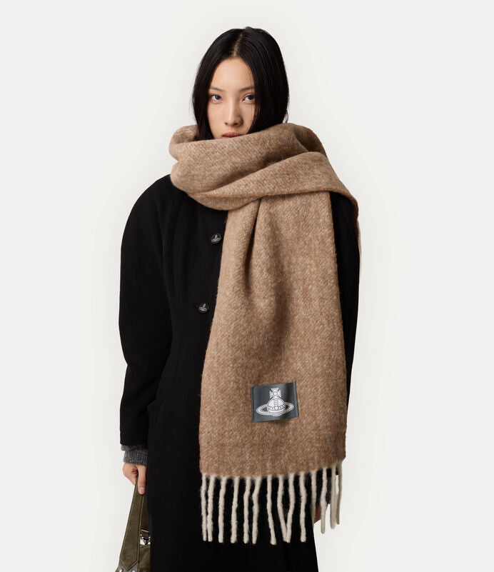 Vivienne Westwood Scarf 混色毛呢圍巾