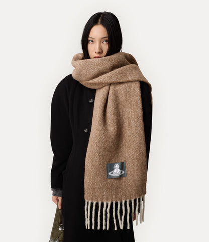 Vivienne Westwood Scarf 混色毛呢圍巾