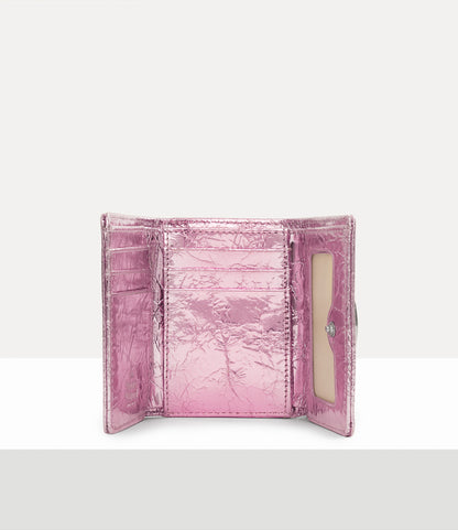 Vivienne Westwood Small Frame Wallet 金屬漆皮口金錢包