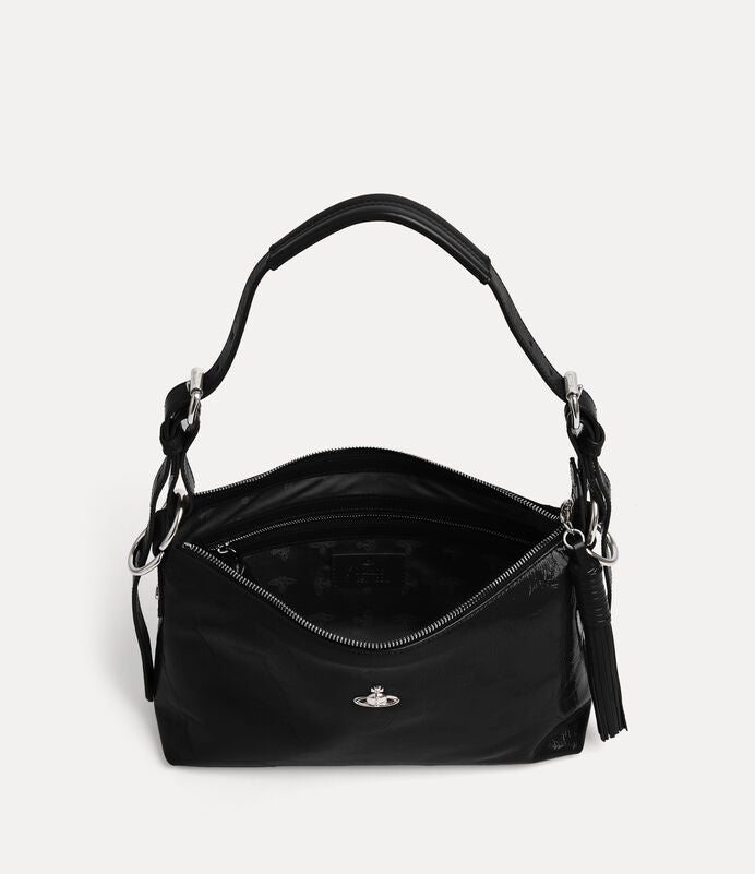 Vivienne Westwood Emma Bag 亮面漆皮肩背包（共2色！）