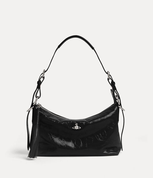 Vivienne Westwood Emma Bag 亮面漆皮肩背包（共2色！）