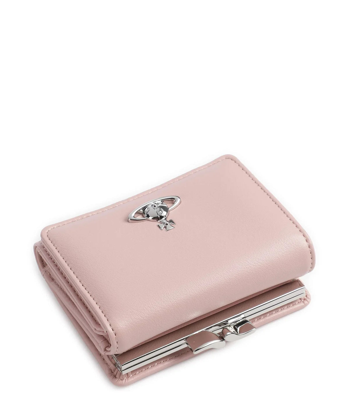 （限時特價！）Vivienne Westwood Frame Wallet 立體土星三折口金短夾 （共2色！）