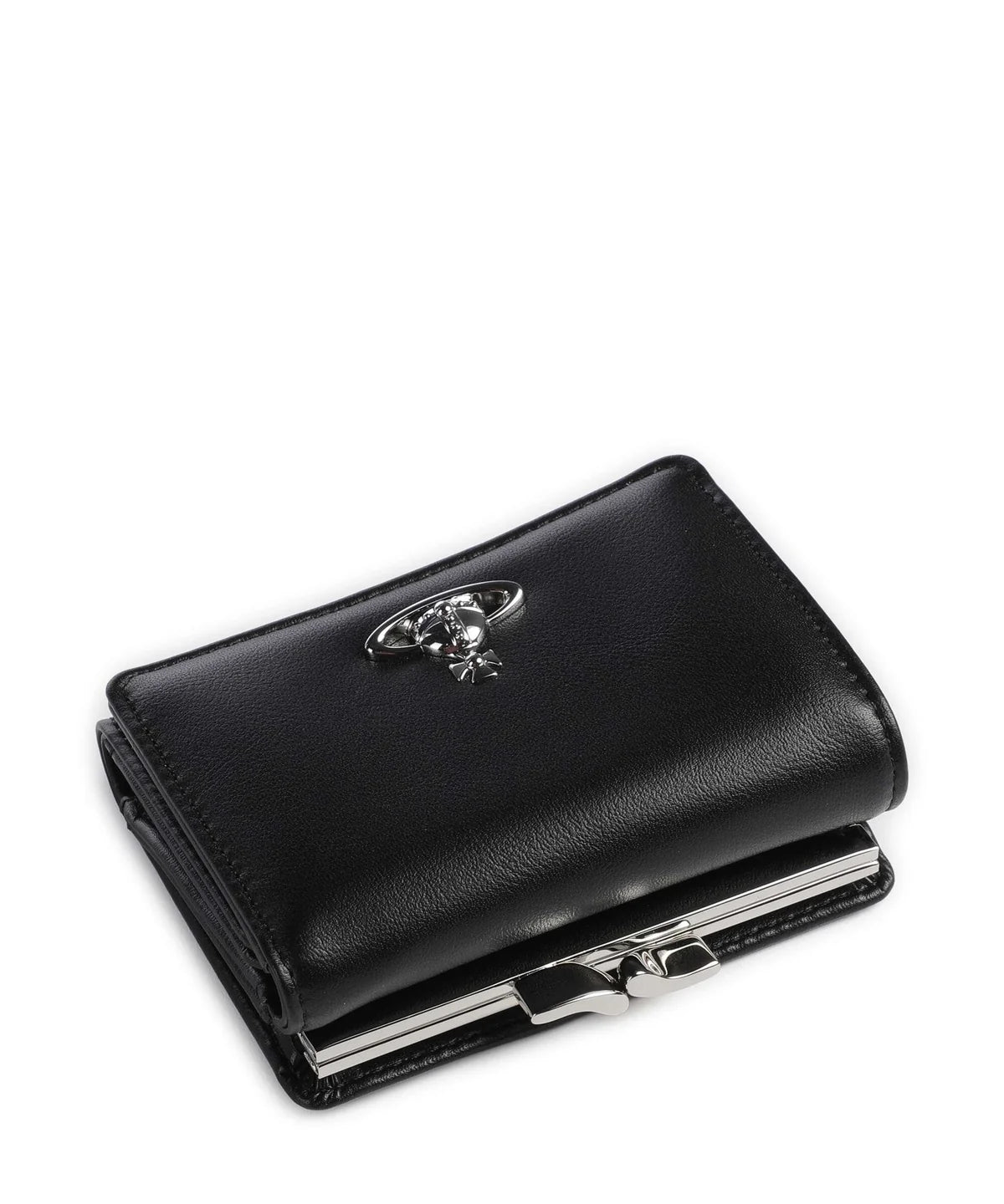 （限時特價！）Vivienne Westwood Frame Wallet 立體土星三折口金短夾 （共2色！）