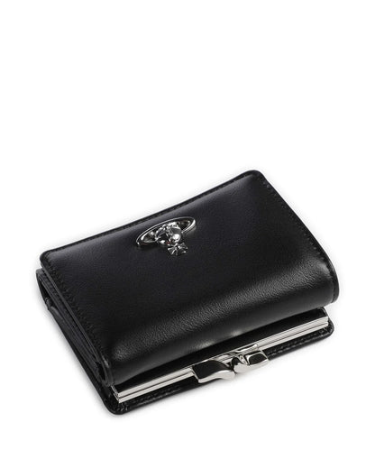 （限時特價！）Vivienne Westwood Frame Wallet 立體土星三折口金短夾 （共2色！）