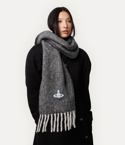 Vivienne Westwood Scarf 混色毛呢圍巾