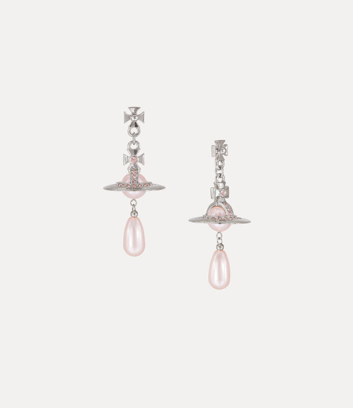 Vivienne Westwood Pearl Drop Earrings 夢幻立體珍珠土星耳環（共3色！）