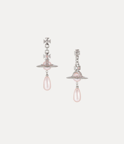 Vivienne Westwood Pearl Drop Earrings 夢幻立體珍珠土星耳環（共3色！）