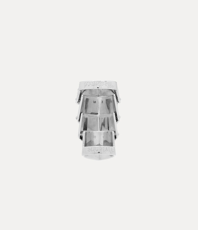 Vivienne Westwood Armour Josephus Ring 純銀盔甲戒指（共2色！）