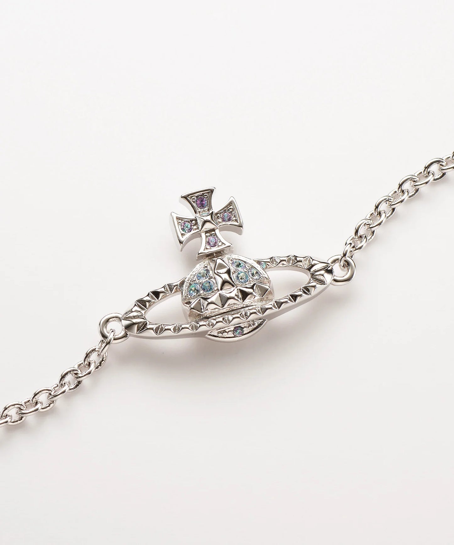 Vivienne Westwood Mayfair Bracelet 卯釘水晶土星手鍊（共3色！）