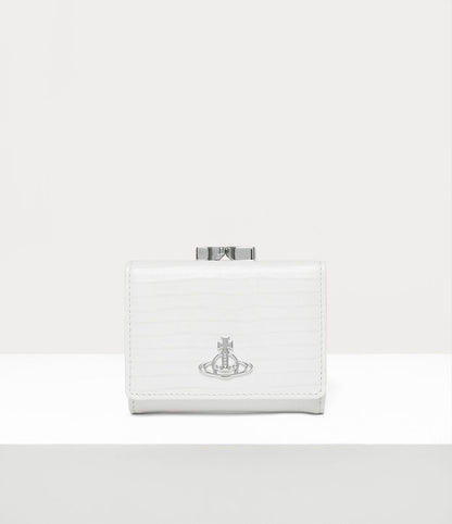 Vivienne Westwood Small CROCODILE Wallet 口金鱷魚紋三折短夾（共3色！）
