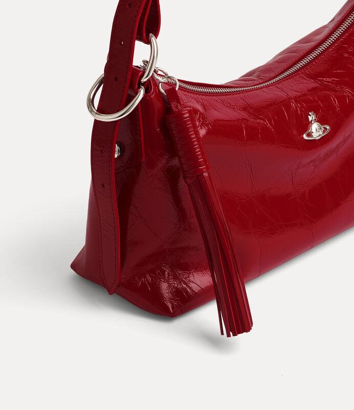 Vivienne Westwood Emma Bag 亮面漆皮肩背包（共2色！）