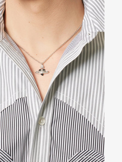 Vivienne Westwood MAN. diamante heart pendant 愛心土星項鍊