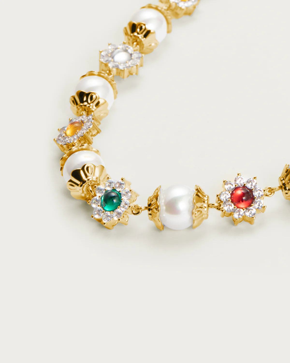 en route Daisy Necklace 雛菊珍珠項鍊