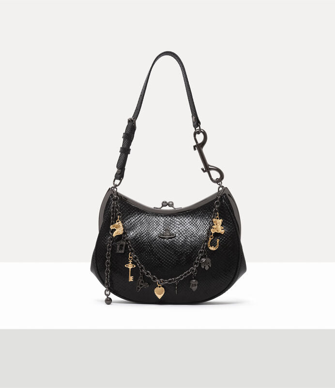 Vivienne Westwood Charm Frame 鏈條半月包