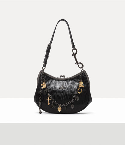 Vivienne Westwood Charm Frame 鏈條半月包