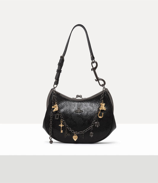 Vivienne Westwood Charm Frame 鏈條半月包