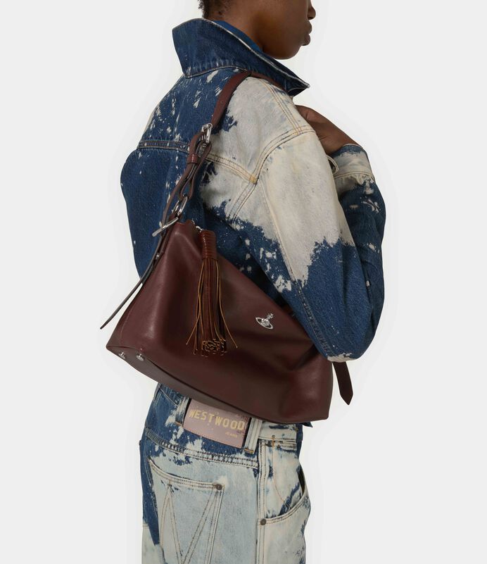 Vivienne Westwood Emma Bag 小羊皮流蘇肩背包